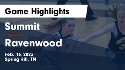 Summit  vs Ravenwood  Game Highlights - Feb. 16, 2023