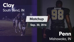 Matchup: Clay  vs. Penn  2016