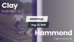 Matchup: Clay  vs. Hammond  2018