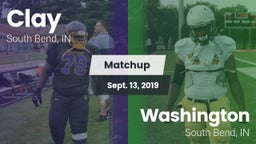 Matchup: Clay  vs. Washington  2019