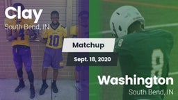 Matchup: Clay  vs. Washington  2020