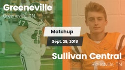 Matchup: Greeneville High vs. Sullivan Central  2018