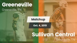 Matchup: Greeneville High vs. Sullivan Central  2019