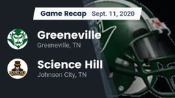 Recap: Greeneville  vs. Science Hill  2020