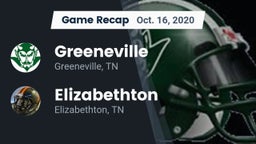 Recap: Greeneville  vs. Elizabethton  2020