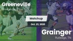 Matchup: Greeneville High vs. Grainger  2020