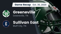 Recap: Greeneville  vs. Sullivan East  2020