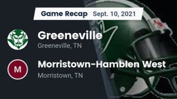 Recap: Greeneville  vs. Morristown-Hamblen West  2021