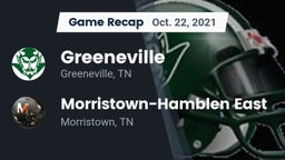 Recap: Greeneville  vs. Morristown-Hamblen East  2021