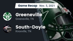 Recap: Greeneville  vs. South-Doyle  2021