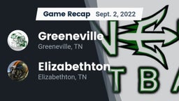 Recap: Greeneville  vs. Elizabethton  2022