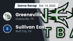 Recap: Greeneville  vs. Sullivan East  2022
