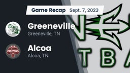 Recap: Greeneville  vs. Alcoa  2023