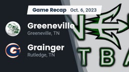 Recap: Greeneville  vs. Grainger  2023