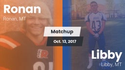 Matchup: Ronan  vs. Libby  2017