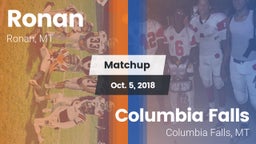 Matchup: Ronan  vs. Columbia Falls  2018