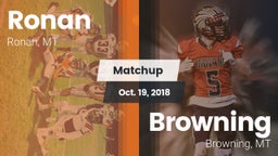 Matchup: Ronan  vs. Browning  2018