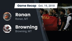Recap: Ronan  vs. Browning  2018