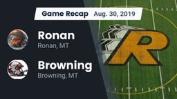 Recap: Ronan  vs. Browning  2019