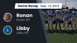 Recap: Ronan  vs. Libby  2019