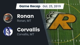 Recap: Ronan  vs. Corvallis  2019