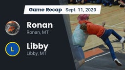 Recap: Ronan  vs. Libby  2020