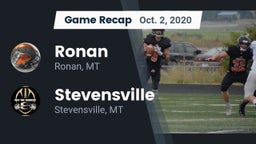 Recap: Ronan  vs. Stevensville  2020
