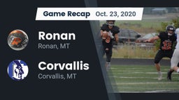 Recap: Ronan  vs. Corvallis  2020