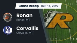 Recap: Ronan  vs. Corvallis  2022