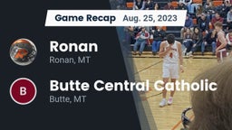 Recap: Ronan  vs. Butte Central Catholic  2023