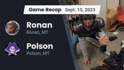 Recap: Ronan  vs. Polson  2023