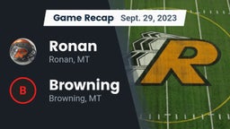 Recap: Ronan  vs. Browning  2023
