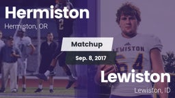 Matchup: Hermiston High vs. Lewiston  2017