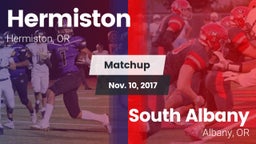 Matchup: Hermiston High vs. South Albany  2017