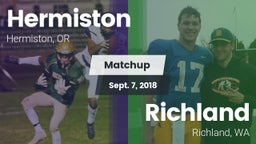 Matchup: Hermiston High vs. Richland  2018