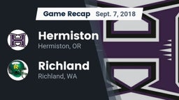 Recap: Hermiston  vs. Richland  2018