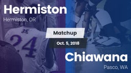 Matchup: Hermiston High vs. Chiawana  2018
