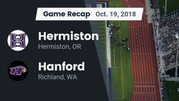 Recap: Hermiston  vs. Hanford  2018