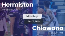 Matchup: Hermiston High vs. Chiawana  2019