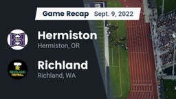 Recap: Hermiston  vs. Richland  2022