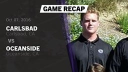 Recap: Carlsbad  vs. Oceanside  2016