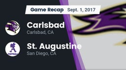 Recap: Carlsbad  vs. St. Augustine  2017