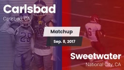 Matchup: Carlsbad  vs. Sweetwater  2017