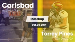 Matchup: Carlsbad  vs. Torrey Pines  2017