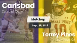 Matchup: Carlsbad  vs. Torrey Pines  2018