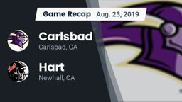 Recap: Carlsbad  vs. Hart  2019