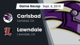 Recap: Carlsbad  vs. Lawndale  2019