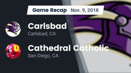 Recap: Carlsbad  vs. Cathedral Catholic  2018