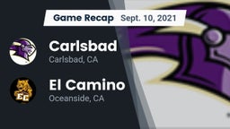 Recap: Carlsbad  vs. El Camino  2021