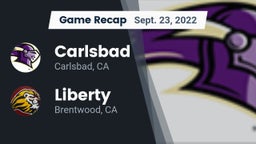 Recap: Carlsbad  vs. Liberty  2022